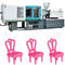 الكفاءة الكرسي البلاستيكي آلة طلاء حقن التحكم في PLC 50-100 غرام وزن الحقن 7-15 كيلوواط الطاقة التدفئة