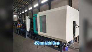 آلة حقن السكتة الدماغية لإغلاق القالب مقاس 450 مم