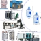 شبه التلقائي البلاستيك PET زجاجة تهب آلة المؤازرة توفير الطاقة آلة حقن صب